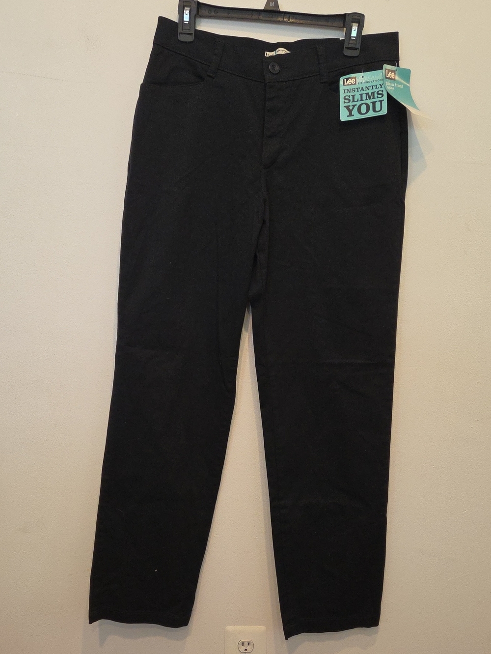 Lee Women’s Black Straight-Leg Pants